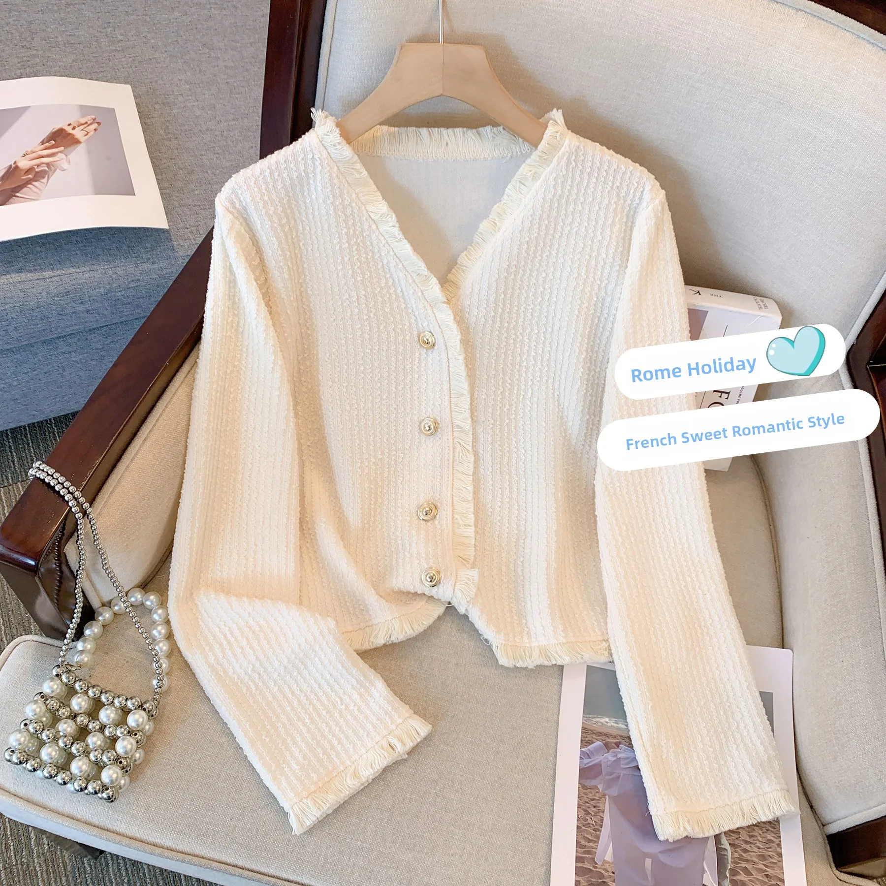 Premium Women's Knitted Sweater Non-Pilling Open Cardigan Loose Fit Short Length Long Sleeve Color Commute Style
Premium Women's Knitted Sweater Non-Pilling Open Cardigan Loose Fit Short Length Long Sleeve Color Commute Style