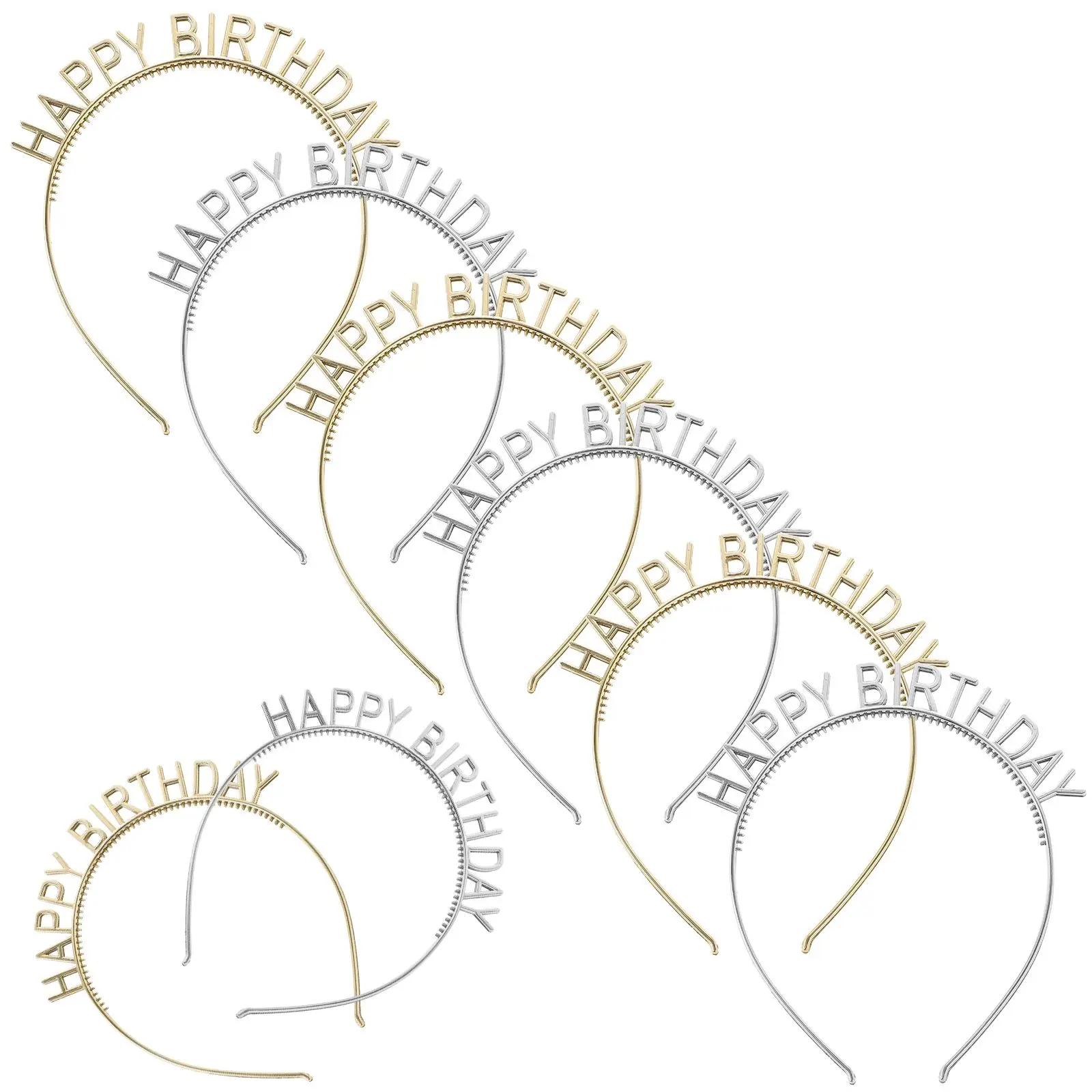 10 Pcs Birthday Headband Golden Silver Hair Bands Party Adults Festival Decorations Sturdy Materials Lightweight Comfort
10 Pcs Birthday Headband Golden Silver Hair Bands Party Adults Festival Decorations Sturdy Materials Lightweight Comfort