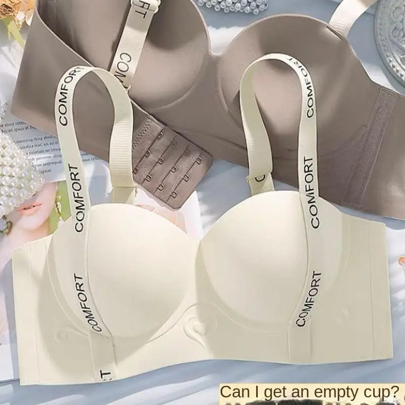 32-38AB Seamless Underwear Makes Women's Small Breasts Look Bigger Non-wired Breast-retracting, Lightweight and Breathable Bra
32-38AB Seamless Underwear Makes Women's Small Breasts Look Bigger Non-wired Breast-retracting, Lightweight and Breathable Bra