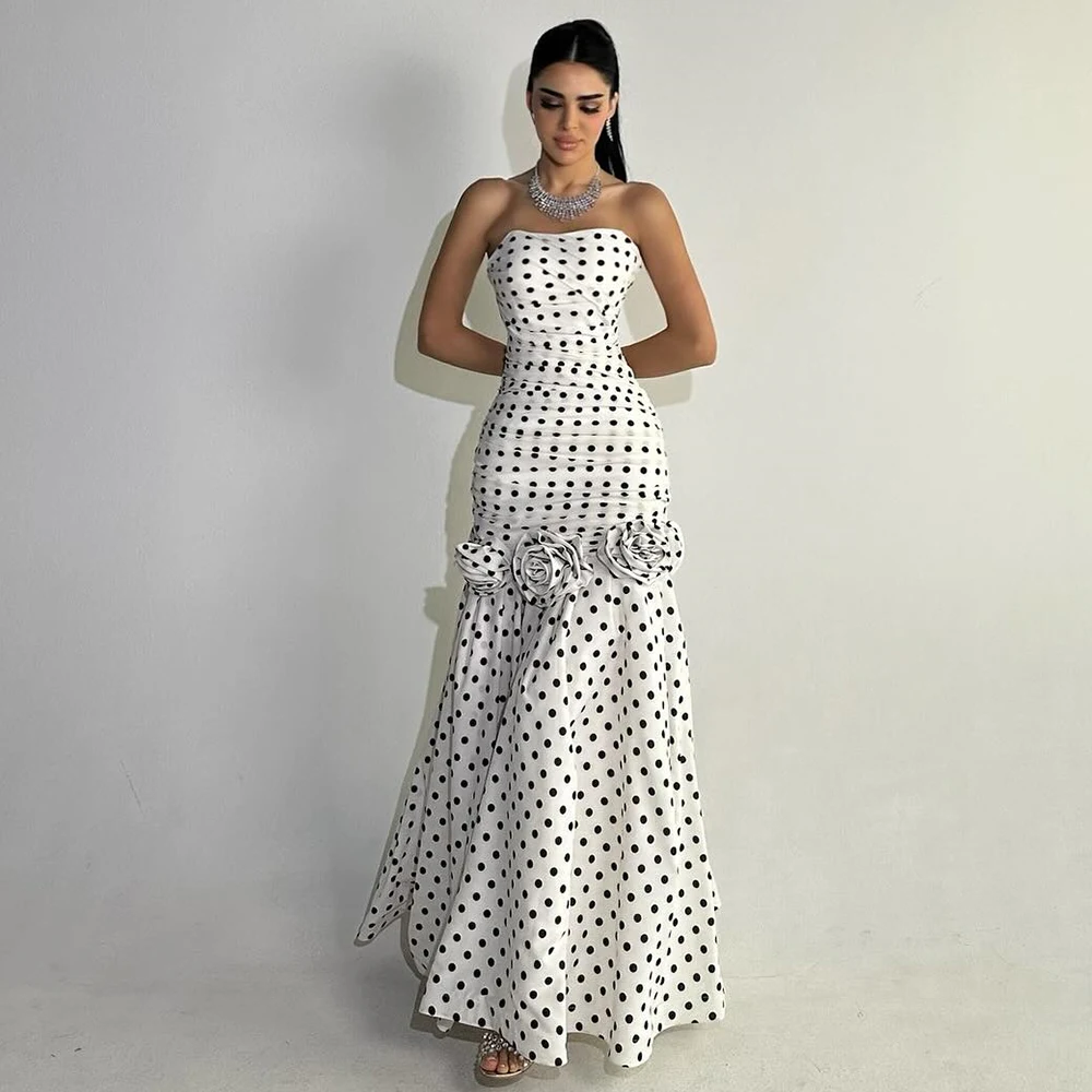 Chic Sorority Formal Dresses 2025 Satin Mermaid/Trumpet Birthday Dress White Strapless 3D flowers Pleat Ruched Prom Dress Maxi
Chic Sorority Formal Dresses 2025 Satin Mermaid/Trumpet Birthday Dress White Strapless 3D flowers Pleat Ruched Prom Dress Maxi