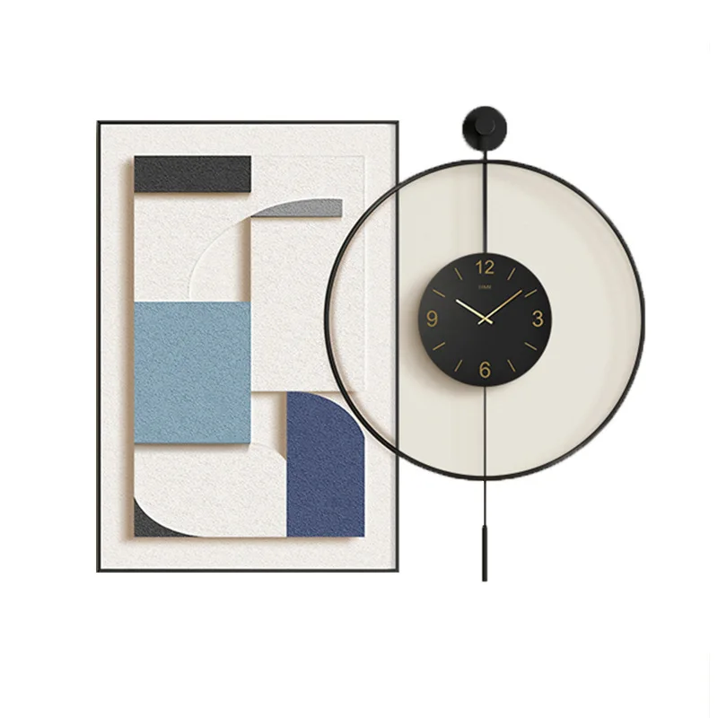Geometric French Cream Wind Clock Clock Wall Clock Combination Dining Room Painting Restaurant
Geometric French Cream Wind Clock Clock Wall Clock Combination Dining Room Painting Restaurant