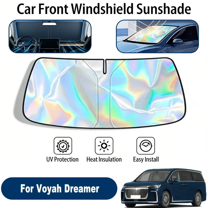 Car Windshield Sun Shade UV Reflective Sun Visor Protection Cover For Voyah Dreamer 2022-2026
Car Windshield Sun Shade UV Reflective Sun Visor Protection Cover For Voyah Dreamer 2022-2026