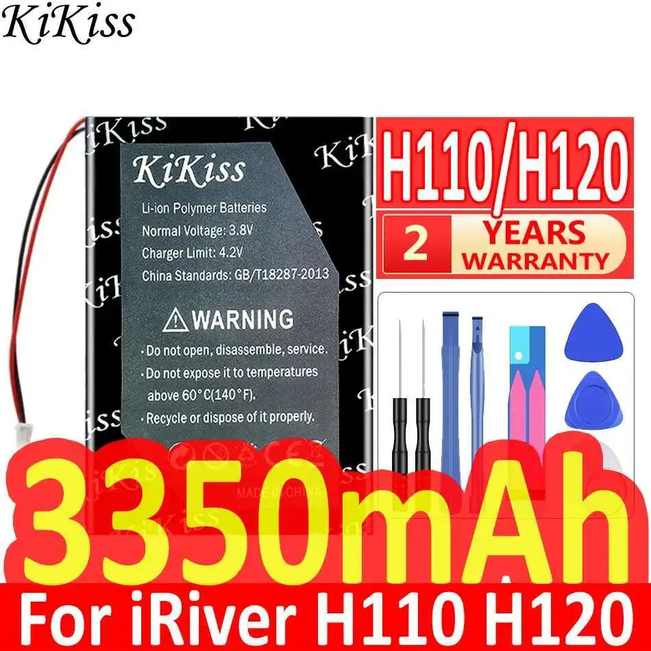Player Battery H110 H120 H140 H320 H340 3350Mah For Iriver
Player Battery H110 H120 H140 H320 H340 3350Mah For Iriver