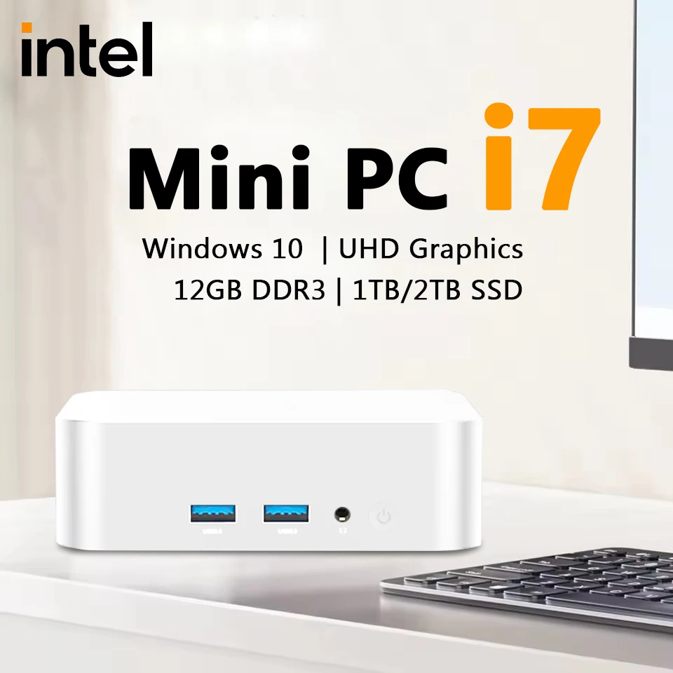 2025 New Mini PC Intel Core i7 Windows 10 Mini Computer 12GB LPDDR3 2TB M.2 SSD Gaming PC 4K HD WIFI 6 BT4.2 Portable Desktop
2025 New Mini PC Intel Core i7 Windows 10 Mini Computer 12GB LPDDR3 2TB M.2 SSD Gaming PC 4K HD WIFI 6 BT4.2 Portable Desktop