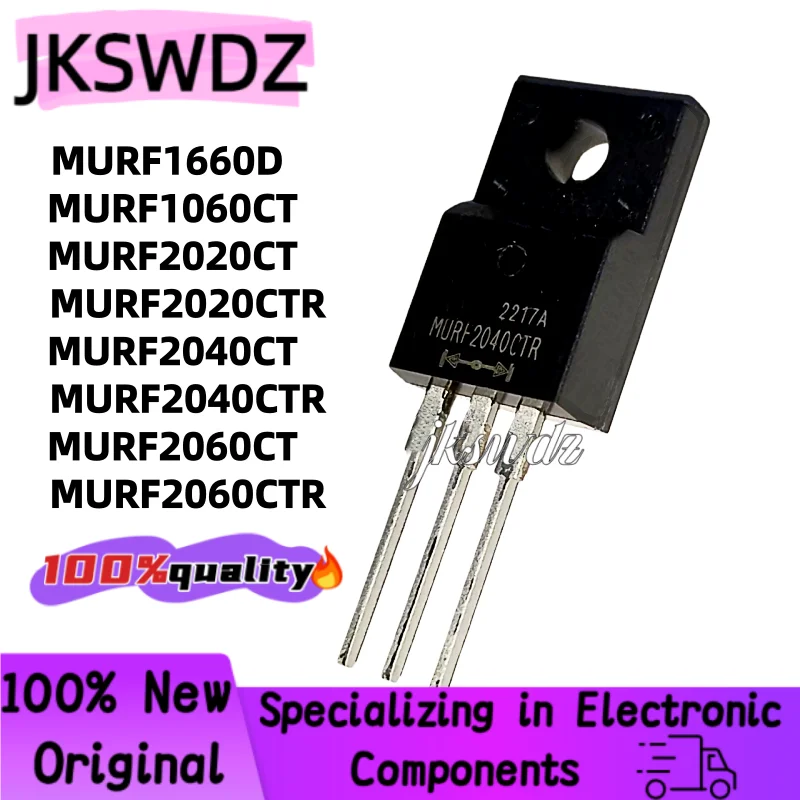 10 pieces new MURF1660D MURF1060CT MURF2020CT MURF2020CTR MURF2040CT MURF2040CTR MURF2060CT MURF2060CTR TO-220F transistors
10 pieces new MURF1660D MURF1060CT MURF2020CT MURF2020CTR MURF2040CT MURF2040CTR MURF2060CT MURF2060CTR TO-220F transistors