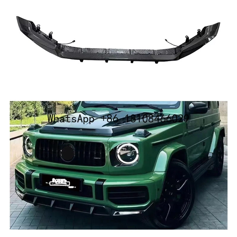 High Quality Dry Carbon Front Bumper Lip for Mercedes-Benz W463 W464 2018+ Front Diffuser
High Quality Dry Carbon Front Bumper Lip for Mercedes-Benz W463 W464 2018+ Front Diffuser