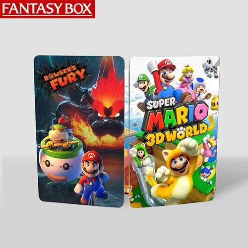 MO 3D World + Bowser's Fury NS Steelbook ONi Fantasy Box (Game disc not included)
MO 3D World + Bowser's Fury NS Steelbook ONi Fantasy Box (Game disc not included)
