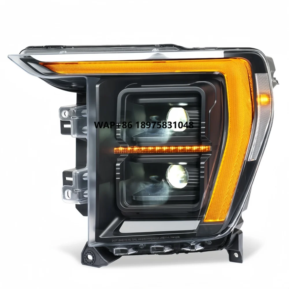 Plug and Play LED Headlight for Raptor F150 2021-2023 Sequential Indicator Clear Lens
Plug and Play LED Headlight for Raptor F150 2021-2023 Sequential Indicator Clear Lens