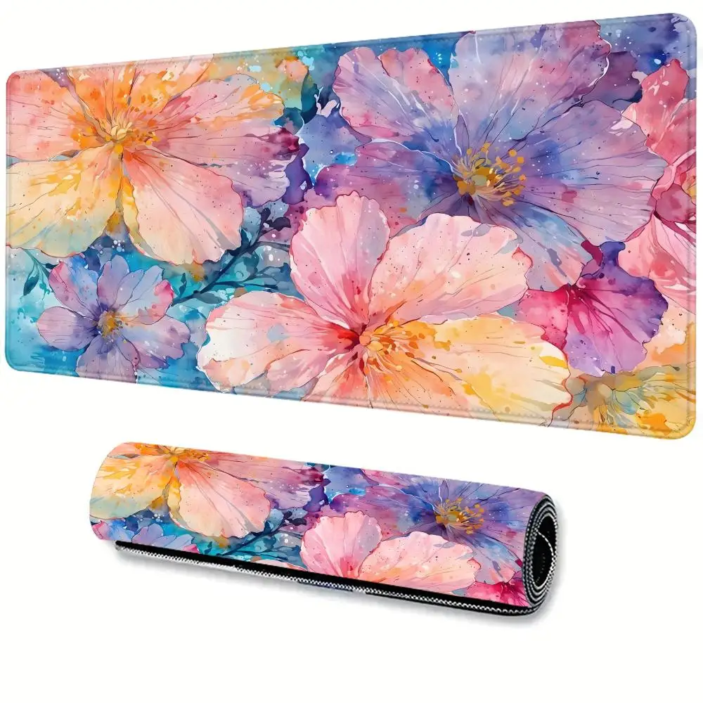 Color Flowers Mouse Pad Large Desk Accessories Desk Pad Rubber Base with Stitched Edge HYBXAXC Non-Slip Keyboard Pad for Home
Color Flowers Mouse Pad Large Desk Accessories Desk Pad Rubber Base with Stitched Edge HYBXAXC Non-Slip Keyboard Pad for Home