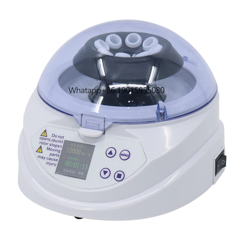 High Speed Mini Centerfuge Laboratory Desktop Mini Centrifuge Electric Centrifugal
High Speed Mini Centerfuge Laboratory Desktop Mini Centrifuge Electric Centrifugal