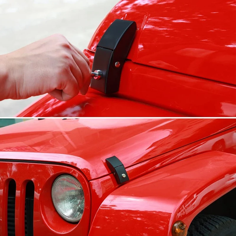Hood Latches Locking Hood Catch Kit For Jeep Wrangler JK 2007-2017 JL JLU 2018-2021 Gladiator JT 2020
Hood Latches Locking Hood Catch Kit For Jeep Wrangler JK 2007-2017 JL JLU 2018-2021 Gladiator JT 2020