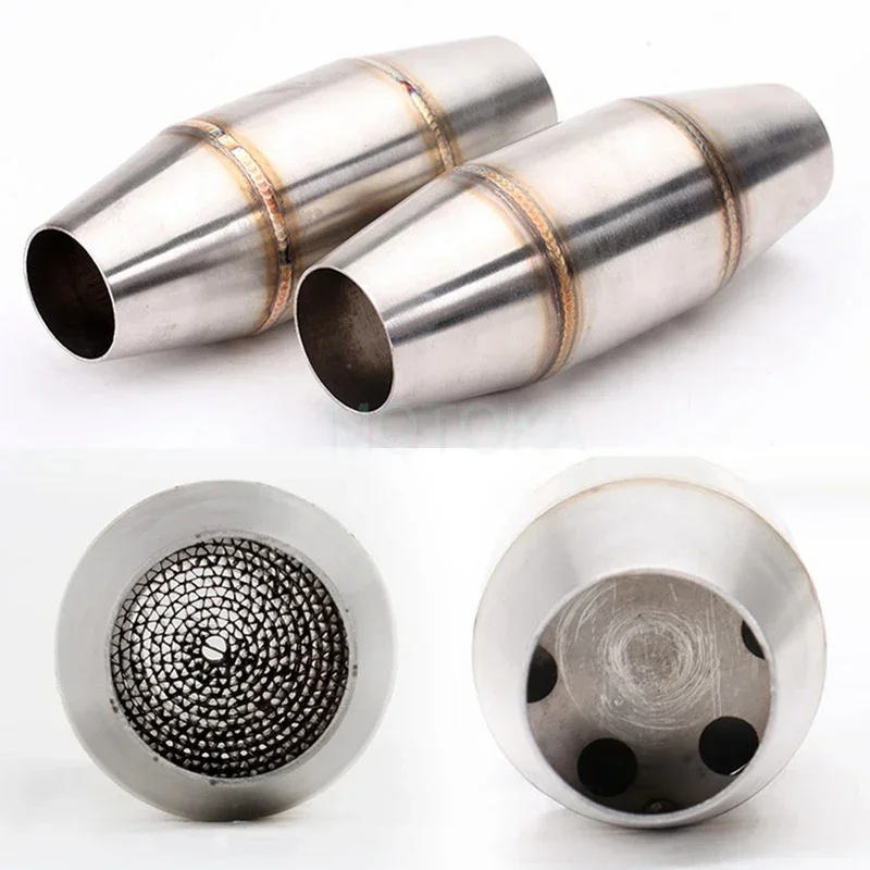 Motorcycle Modified Exhaust Pipe System Catalyst Expansion Chamber Inlet 35mm Middle Link Pipe Adapter Noise Sound Eliminator
Motorcycle Modified Exhaust Pipe System Catalyst Expansion Chamber Inlet 35mm Middle Link Pipe Adapter Noise Sound Eliminator