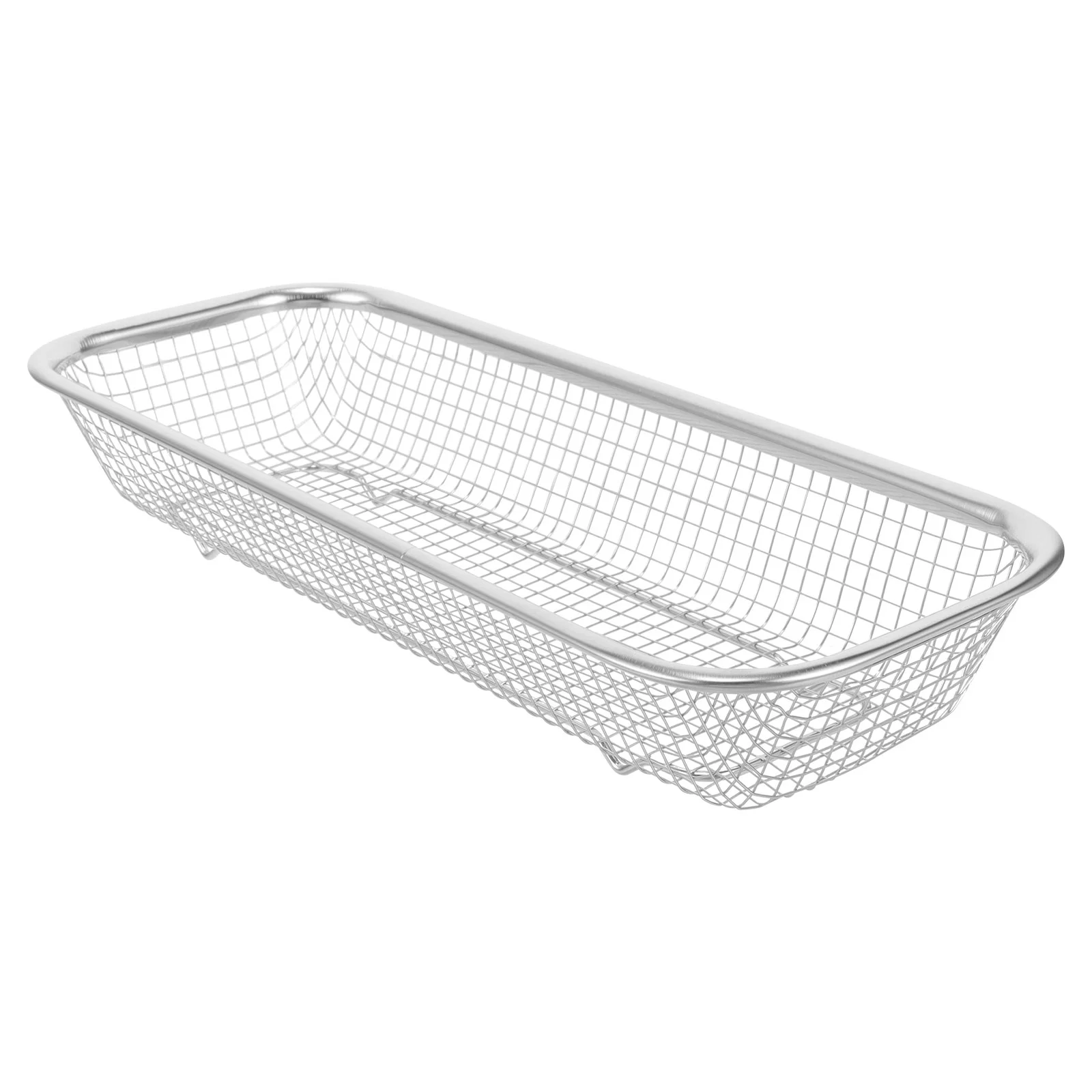Stainless Steel Mesh Basket Strainer Baskets Vegetable Drain Container Fruits Washing Strong Hardness Compact Storage
Stainless Steel Mesh Basket Strainer Baskets Vegetable Drain Container Fruits Washing Strong Hardness Compact Storage
