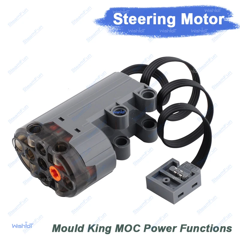 Mould King MOC Power Functions Steering Servo PF Building Blocks for Legoeds Technology Machinery DIY Car Truck Power Up
Mould King MOC Power Functions Steering Servo PF Building Blocks for Legoeds Technology Machinery DIY Car Truck Power Up