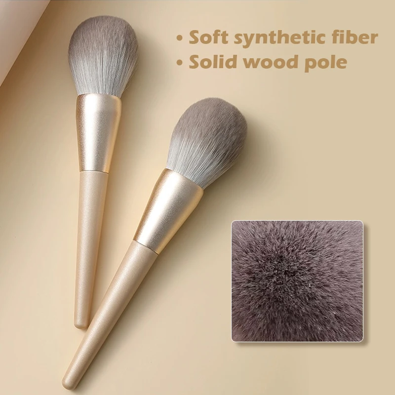 Large Size Loose Powder Brush Gold Plated Soft Makeup Brush Beauty Cosmetic Brush
Large Size Loose Powder Brush Gold Plated Soft Makeup Brush Beauty Cosmetic Brush