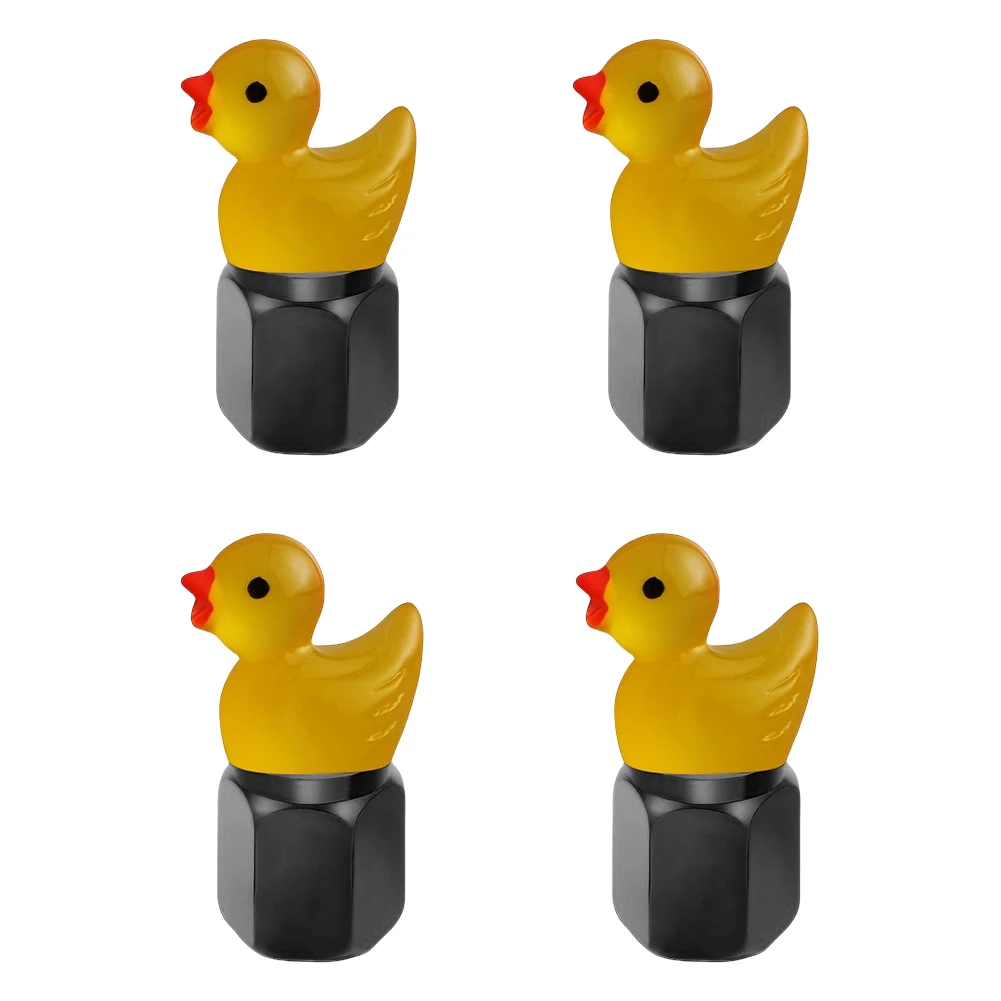 4 Pack Cute Duck Glow in The Dark Tire Valve Caps Auto Tire Valve Stem Caps Valve Covers for Cars Motorcycles and Bicycles
4 Pack Cute Duck Glow in The Dark Tire Valve Caps Auto Tire Valve Stem Caps Valve Covers for Cars Motorcycles and Bicycles