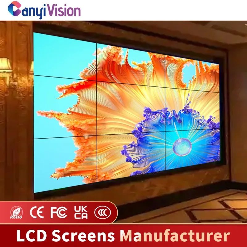 Custom 46/49/55 Inch LCD Video Wall for Advertising, Security Monitoring, Conference Room and Bar
Custom 46/49/55 Inch LCD Video Wall for Advertising, Security Monitoring, Conference Room and Bar