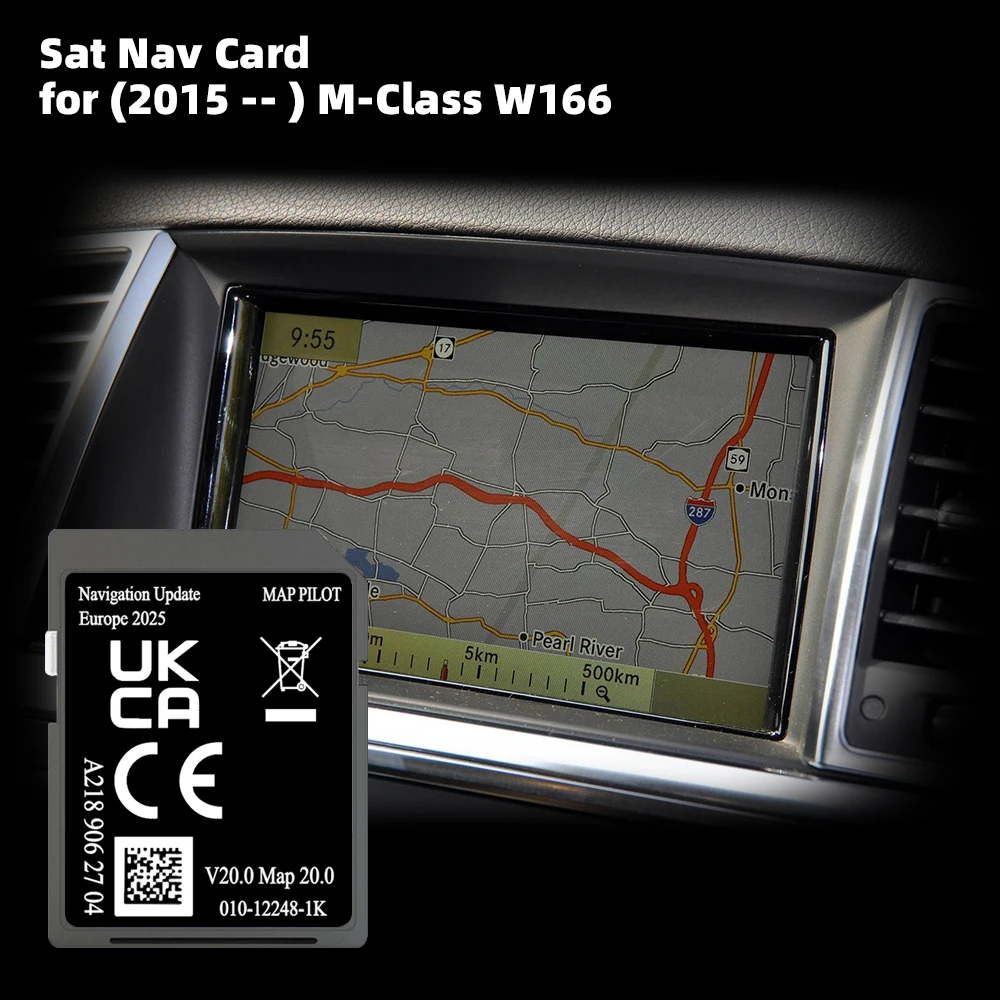 Compatibility with for Mercedes M-Class W166 Car Cover France Poland Map Navigation SD Card 32GB
Compatibility with for Mercedes M-Class W166 Car Cover France Poland Map Navigation SD Card 32GB