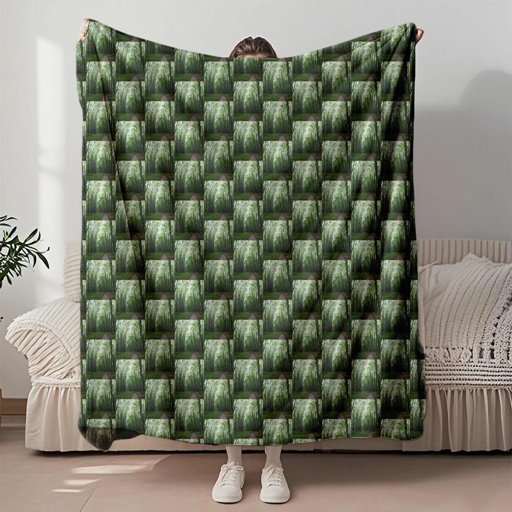 Flannel Blanket Enchanting Forest For Sofa Tropical Print Bedsheet Machine-washable Lightweight Blankets Newborns Office Workers
Flannel Blanket Enchanting Forest For Sofa Tropical Print Bedsheet Machine-washable Lightweight Blankets Newborns Office Workers