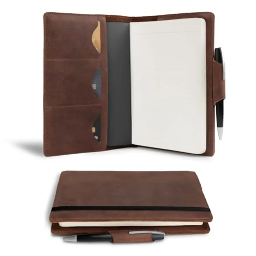 Rustic Cover for Leuchtturm A5 Notebook with Card Slots Notebook Not Included for Storing Journal, Minimalist Style, Full Grain
Rustic Cover for Leuchtturm A5 Notebook with Card Slots Notebook Not Included for Storing Journal, Minimalist Style, Full Grain