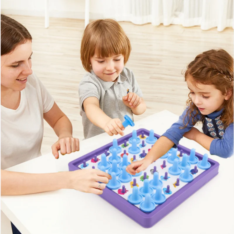 Montessori Memory Board Game Logical Thinking Cognitive Learning Memory Matching Classic Card Children Memory Activity Toy
Montessori Memory Board Game Logical Thinking Cognitive Learning Memory Matching Classic Card Children Memory Activity Toy