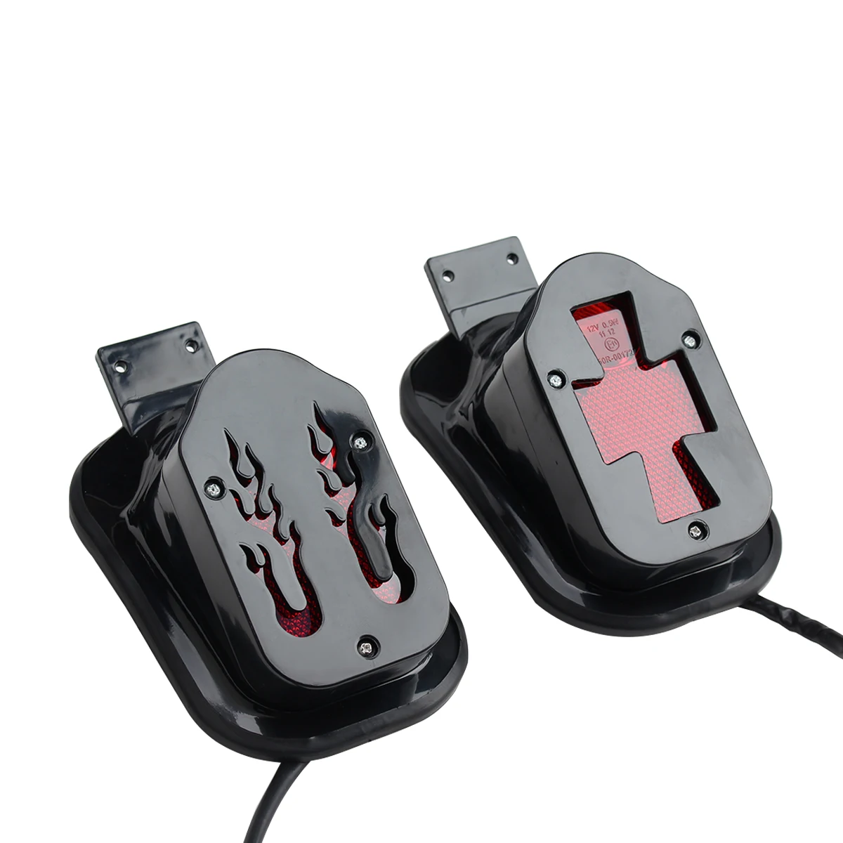 Заднее крыло мотоцикла, стоп-сигнал с подсветкой номерного знака, надгробие, череп, крест, задний фонарь для Harley Chopper Bobber 
Заднее крыло мотоцикла, стоп-сигнал с подсветкой номерного знака, надгробие, череп, крест, задний фонарь для Harley Chopper Bobber