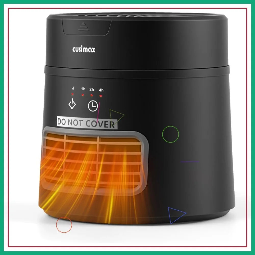 Мини-обогреватель с термостатом, таймером на 7 часов, 2 режимами, 800 Вт, керамический PTC-нагреватель для комнаты, офиса, стола, мгновенный нагрев
Мини-обогреватель с термостатом, таймером на 7 часов, 2 режимами, 800 Вт, керамический PTC-нагреватель для комнаты, офиса, стола, мгновенный нагрев