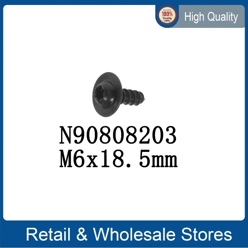 5pcs Radiator Support Splash Shield Screw Torx Screw N90808203 for VW Audi Skoda N 908 082 03 M6x18.5mm
5pcs Radiator Support Splash Shield Screw Torx Screw N90808203 for VW Audi Skoda N 908 082 03 M6x18.5mm