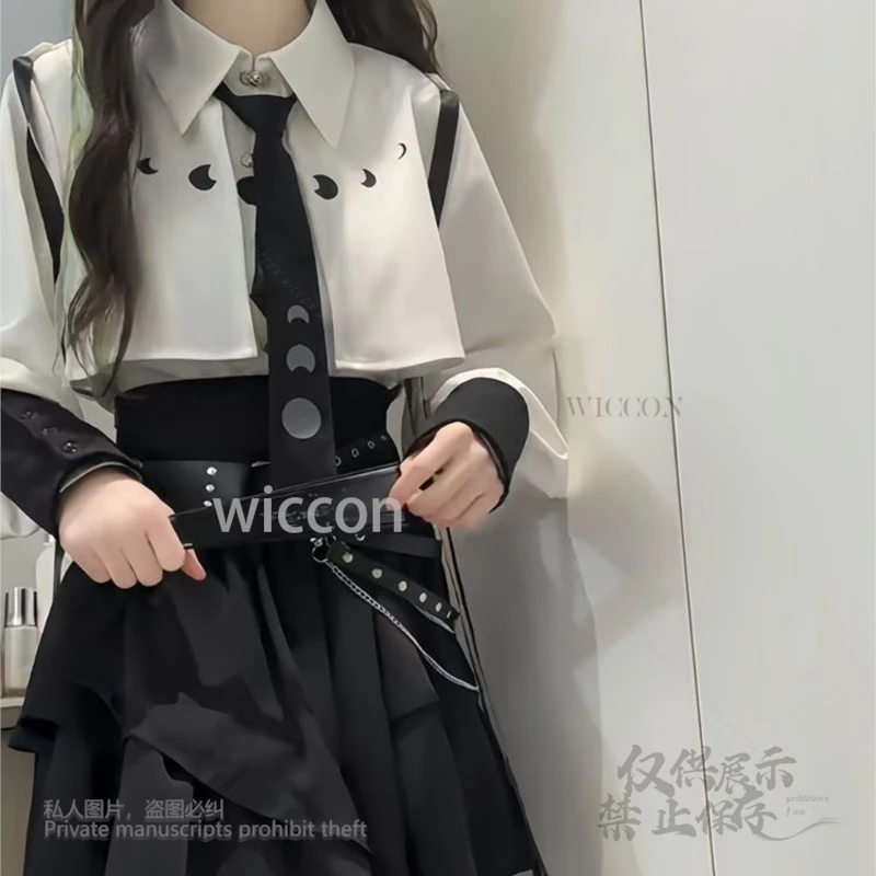 Jirai Kei Y2K Style Sweet Lace Up Slim Shirt Subculture High Waist Bandage Skirt Slim Solid Streetwear Gothic Jk Dress Women
Jirai Kei Y2K Style Sweet Lace Up Slim Shirt Subculture High Waist Bandage Skirt Slim Solid Streetwear Gothic Jk Dress Women