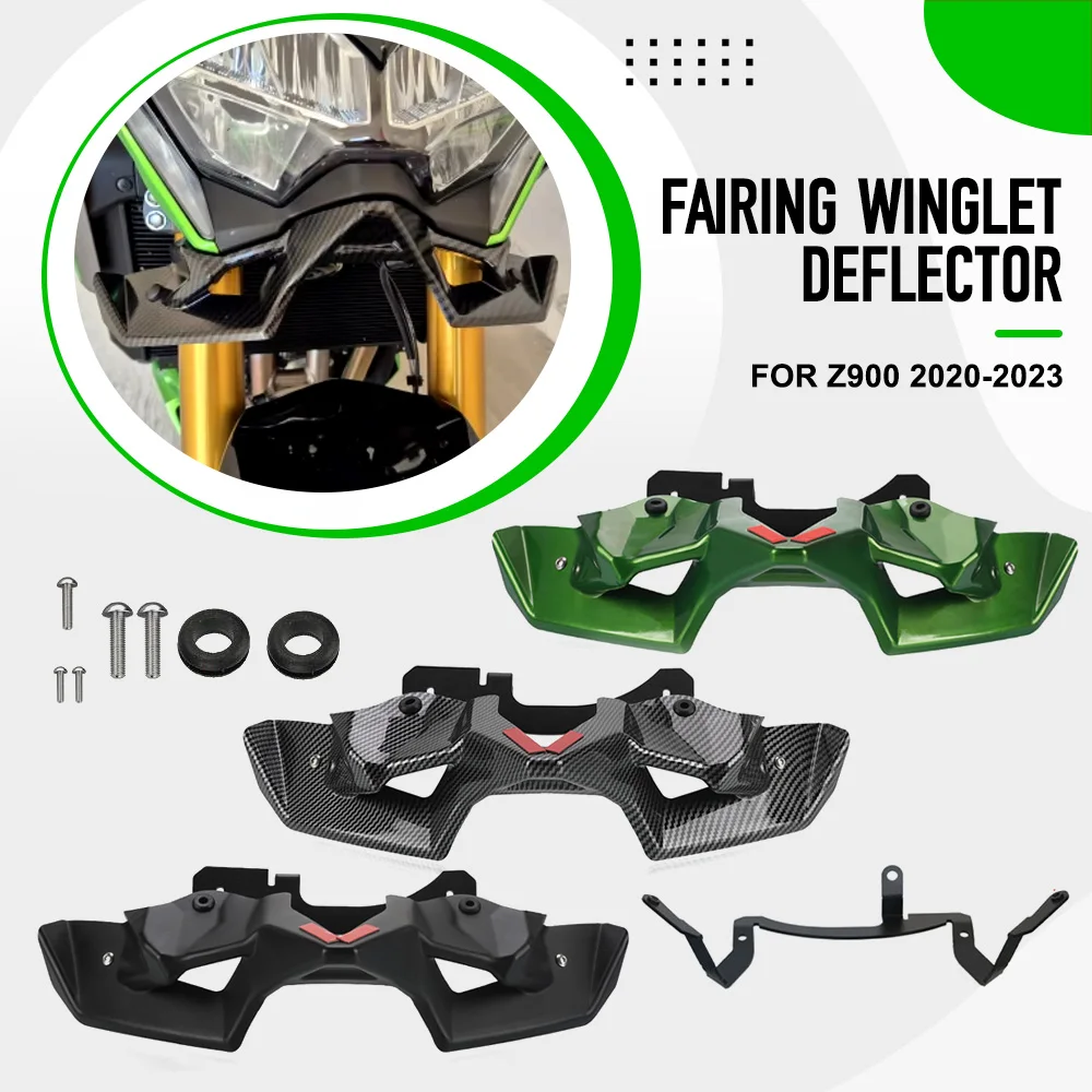 Carbon fiber Z900 ABS Performance Naked Front Spoiler Winglet Aerodynamic Wing Kit Spoiler For Kawasaki Z900 2020 2021 2022 2023
Carbon fiber Z900 ABS Performance Naked Front Spoiler Winglet Aerodynamic Wing Kit Spoiler For Kawasaki Z900 2020 2021 2022 2023
