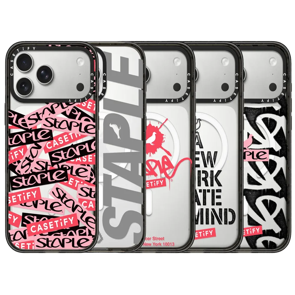 CASETiFY STAPLE Series Graffiti Logo Magnetic Drop-proof Case for iPhone 13 14 15 17 16 Pro Max Air Plus Protect Cover
CASETiFY STAPLE Series Graffiti Logo Magnetic Drop-proof Case for iPhone 13 14 15 17 16 Pro Max Air Plus Protect Cover
