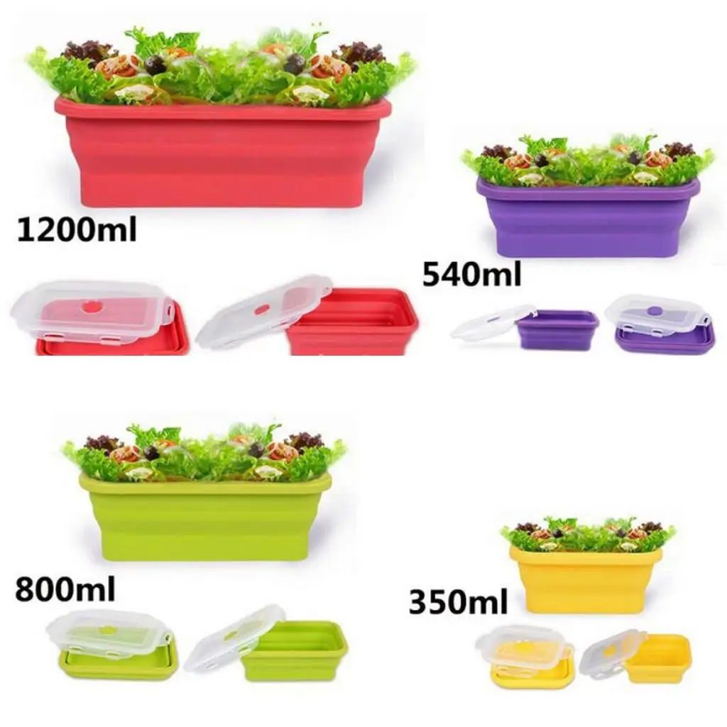 Folding Silicone Bowl Portable Food Container Space Saving Camping Lunch Box Outdoor for Travel Backpacking Picnic
Folding Silicone Bowl Portable Food Container Space Saving Camping Lunch Box Outdoor for Travel Backpacking Picnic