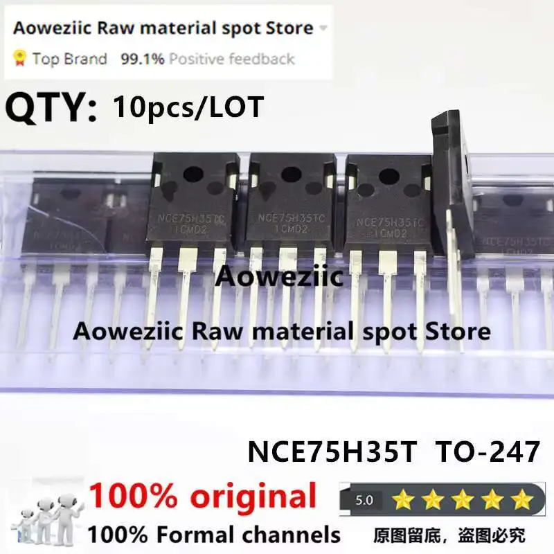 Aoweziic 2021+ 100% новый импортный оригинальный NCE75H35T TO-247 MOS FET 75В 350А
Aoweziic 2021+ 100% новый импортный оригинальный NCE75H35T TO-247 MOS FET 75В 350А
