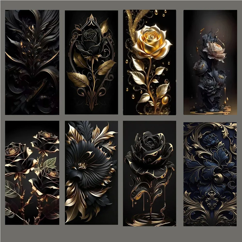 Большая 5D алмазная живопись, новинка 2025 года, полная квадратная круглая фантазия, черное золото, розовые листья, алмазная мозаика, рукоделие, алмазная вышивка
Большая 5D алмазная живопись, новинка 2025 года, полная квадратная круглая фантазия, черное золото, розовые листья, алмазная мозаика, рукоделие, алмазная вышивка