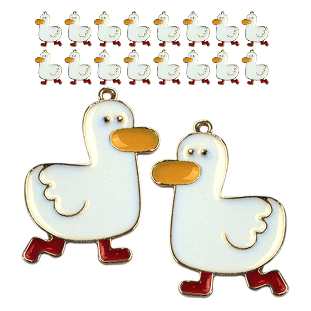 20 Pcs Duck Shaped Pendant Mini Charms Lightweight Durable Jewelry Making Materials Keychain Accessories Novelty Decor Charm
20 Pcs Duck Shaped Pendant Mini Charms Lightweight Durable Jewelry Making Materials Keychain Accessories Novelty Decor Charm