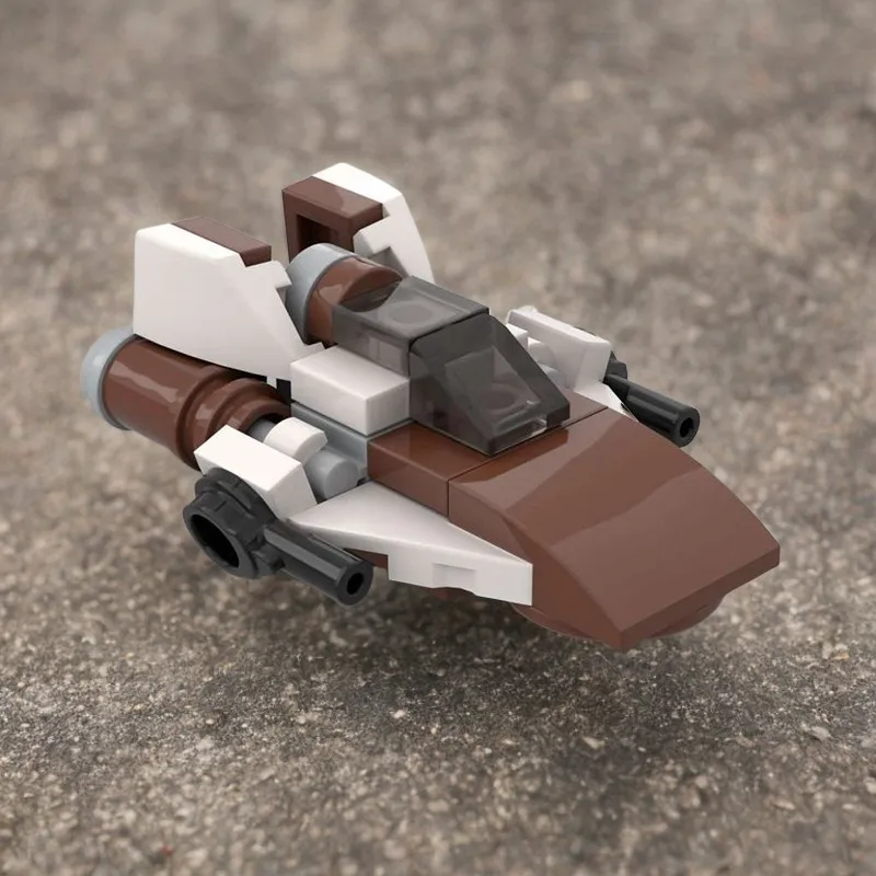 26 шт. MOC Star Battle мини-истребитель A-wing строительные блоки игрушка в подарок для детей развитие творчества
26 шт. MOC Star Battle мини-истребитель A-wing строительные блоки игрушка в подарок для детей развитие творчества