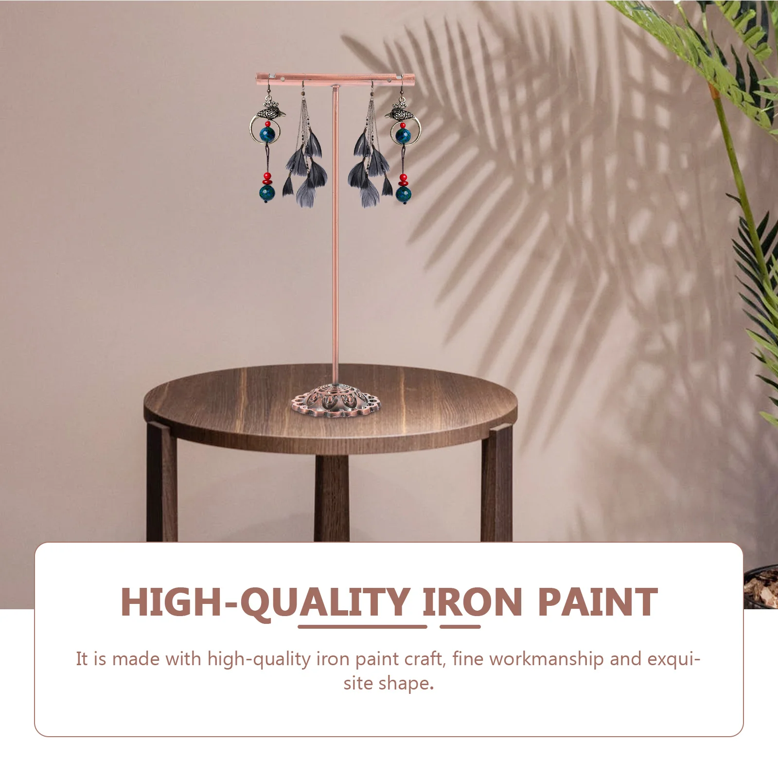 3Pcs T Shape Earring Display Rack Metal Jewelry Organizer Stand Storage Shelf for Shop Boutique Display Bracelet Showing Rack
3Pcs T Shape Earring Display Rack Metal Jewelry Organizer Stand Storage Shelf for Shop Boutique Display Bracelet Showing Rack