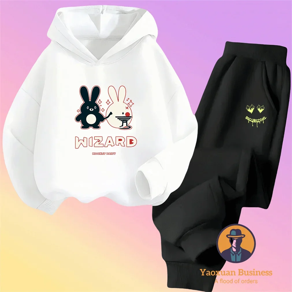 Modern Christmas Children Boys Girls 2-Piece Hoodie Set Cute Printed Cartoon Warm Windproof Autumn Winter Fashion
Modern Christmas Children Boys Girls 2-Piece Hoodie Set Cute Printed Cartoon Warm Windproof Autumn Winter Fashion