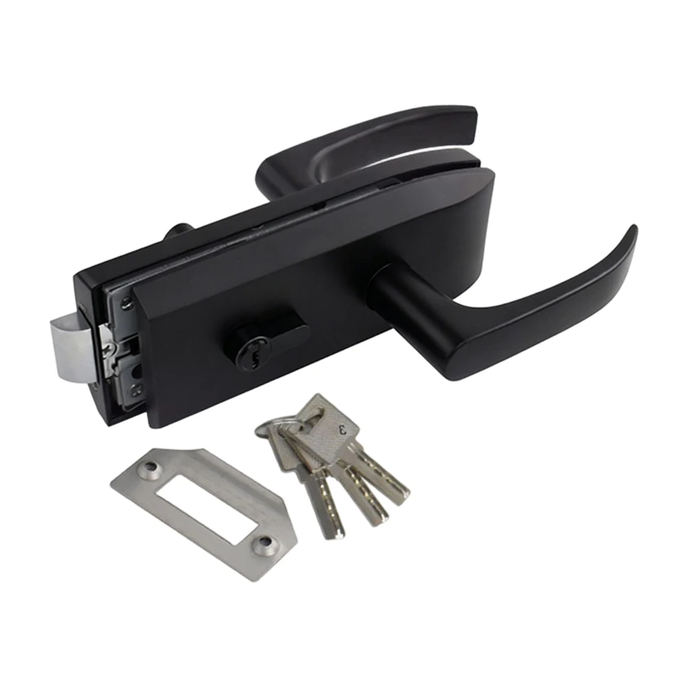 Office Single Door Glass Handle Lock Zinc Alloy Material Flush Mount Latch Mechanism for Flat or Notched Glass Doors
Office Single Door Glass Handle Lock Zinc Alloy Material Flush Mount Latch Mechanism for Flat or Notched Glass Doors