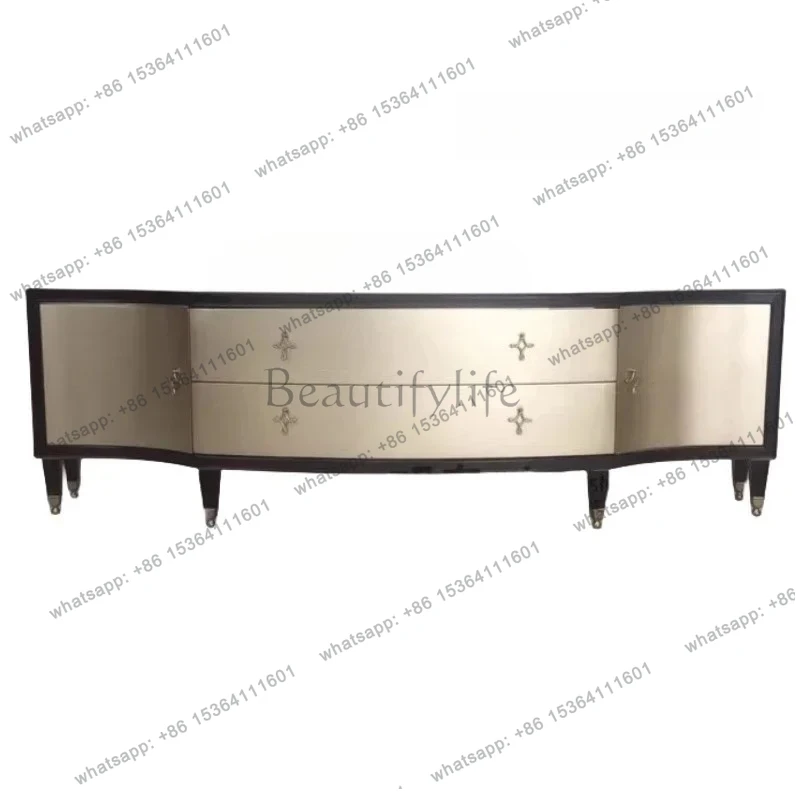 yj58 Customizable American modern postmodern TV cabinet, simple modern neoclassical entrance low cabinet
yj58 Customizable American modern postmodern TV cabinet, simple modern neoclassical entrance low cabinet