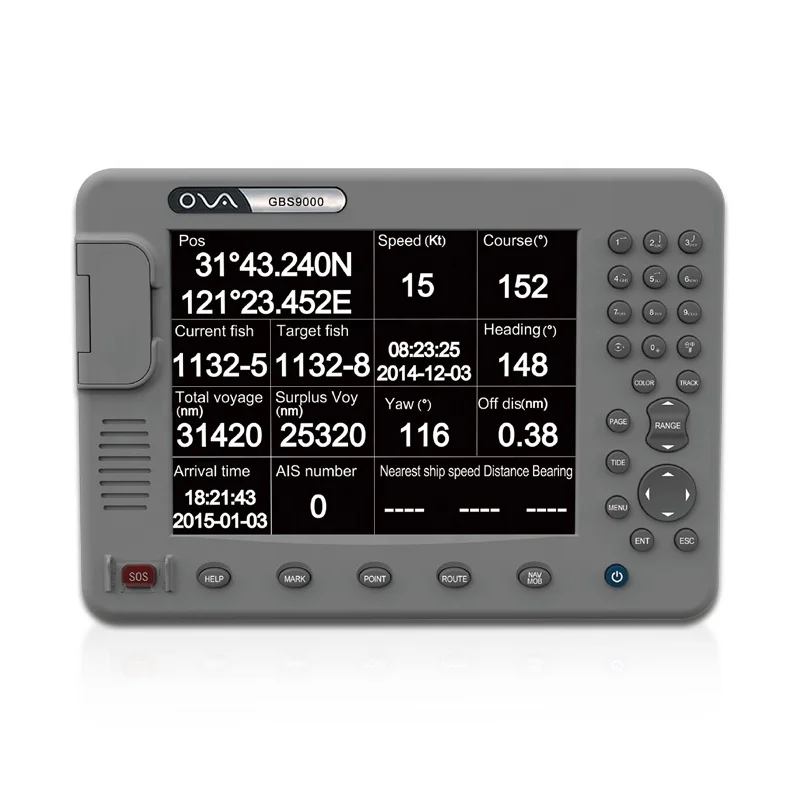 Small Boat GPS Plotter with Satellite Tracking Marine Navigator for Sea Track GPS and Satellite Technology Plastic Material
Small Boat GPS Plotter with Satellite Tracking Marine Navigator for Sea Track GPS and Satellite Technology Plastic Material