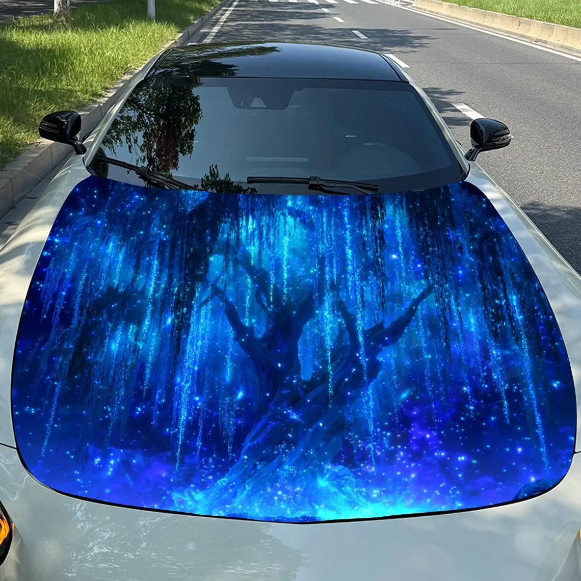 Dream Tree Car Engine Cover Stickers, Colorful Vinyl Decorative Stickers, High Quality Adhesive, Fashionable Design, Durable, Tr
Dream Tree Car Engine Cover Stickers, Colorful Vinyl Decorative Stickers, High Quality Adhesive, Fashionable Design, Durable, Tr