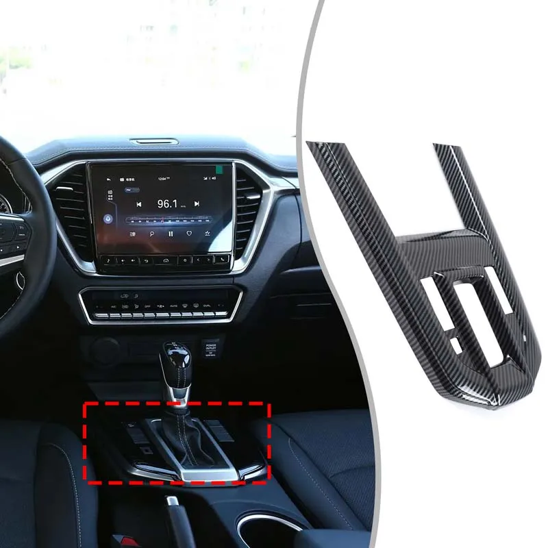 ABS Carbon Fiber For lsuzu D-MAX 2022-2024 Car central control gear frame decoration sticker Car interior protection accessories
ABS Carbon Fiber For lsuzu D-MAX 2022-2024 Car central control gear frame decoration sticker Car interior protection accessories