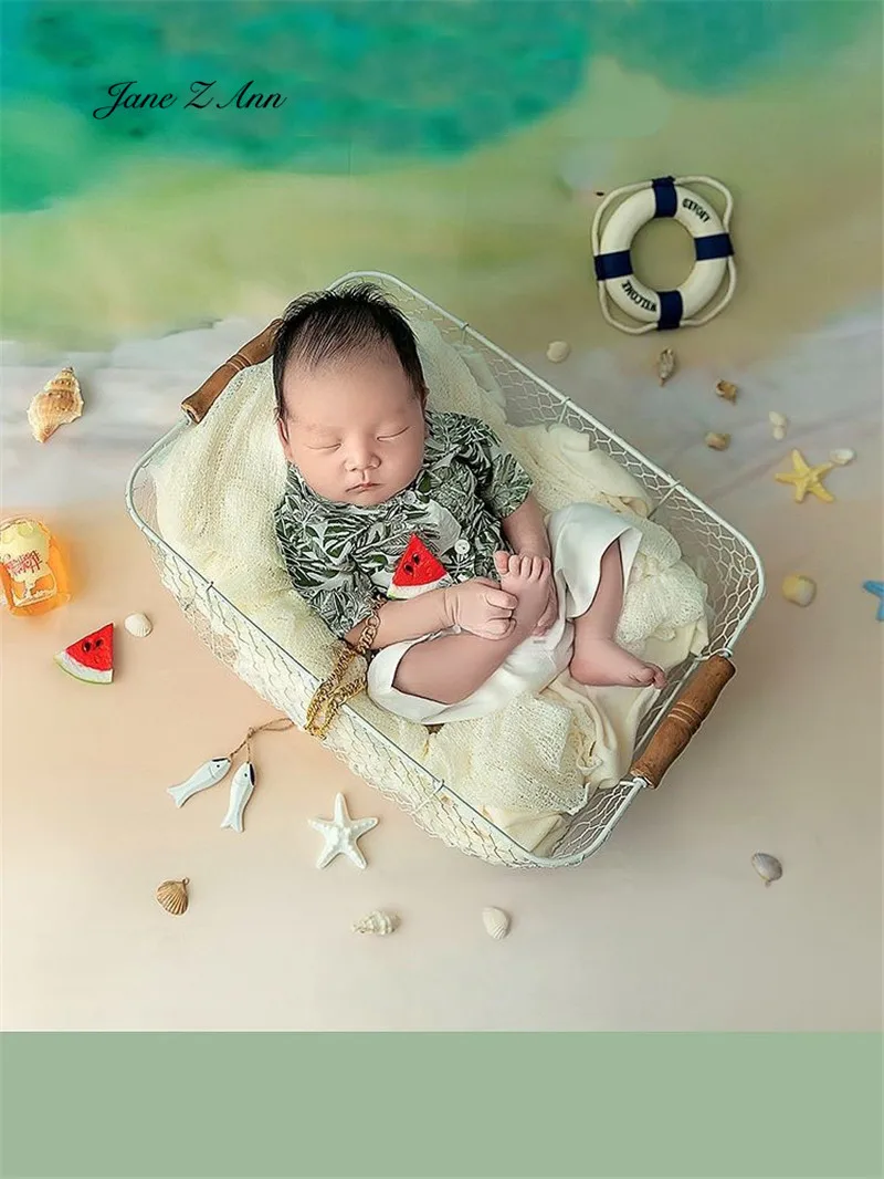 Детская фотография новорожденный летний пляжный стиль фото студия одежда океан реквизит
Детская фотография новорожденный летний пляжный стиль фото студия одежда океан реквизит