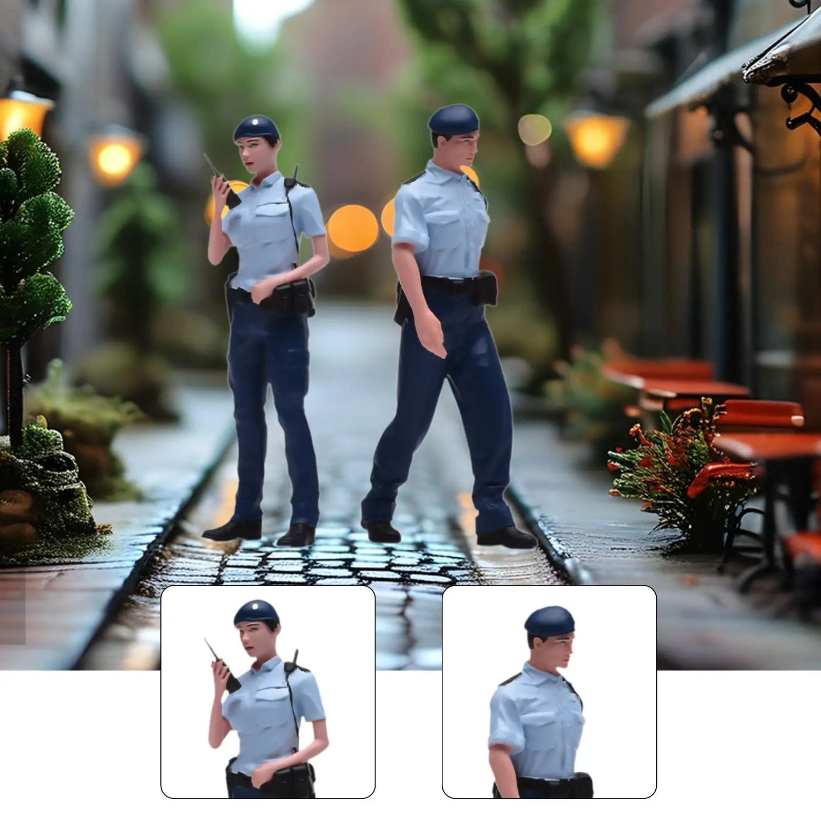 2Pcs 1/24 Figures Hong Kong Police Dioramas Miniature Policeman Figurines Tiny People
2Pcs 1/24 Figures Hong Kong Police Dioramas Miniature Policeman Figurines Tiny People