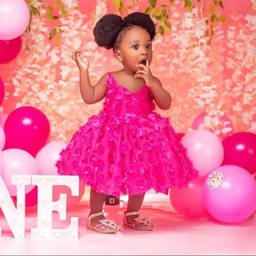 Congtou Fuchsia Flower Girl Dresses For Wedding Tulle Floral Sleeveless Knee Length Princess Kids Birthday Party Communion Party
Congtou Fuchsia Flower Girl Dresses For Wedding Tulle Floral Sleeveless Knee Length Princess Kids Birthday Party Communion Party