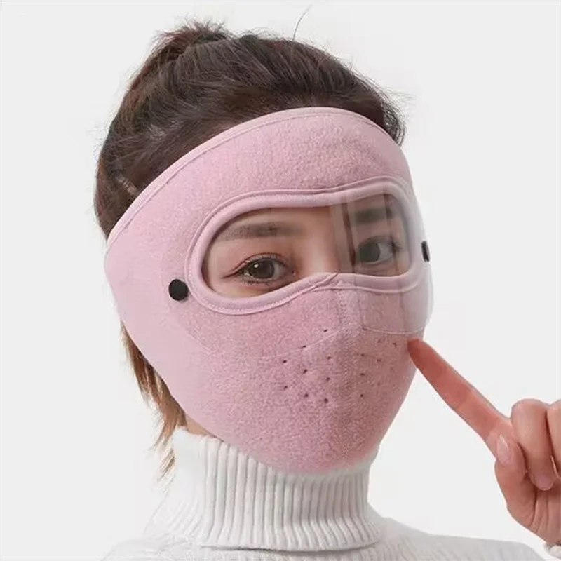 Winter Warm Face Mask Men Women Fleece Windproof Anti-Fog HD Riding Goggles Thermal Cycling Skiing Full Face Earflap Protective
Winter Warm Face Mask Men Women Fleece Windproof Anti-Fog HD Riding Goggles Thermal Cycling Skiing Full Face Earflap Protective