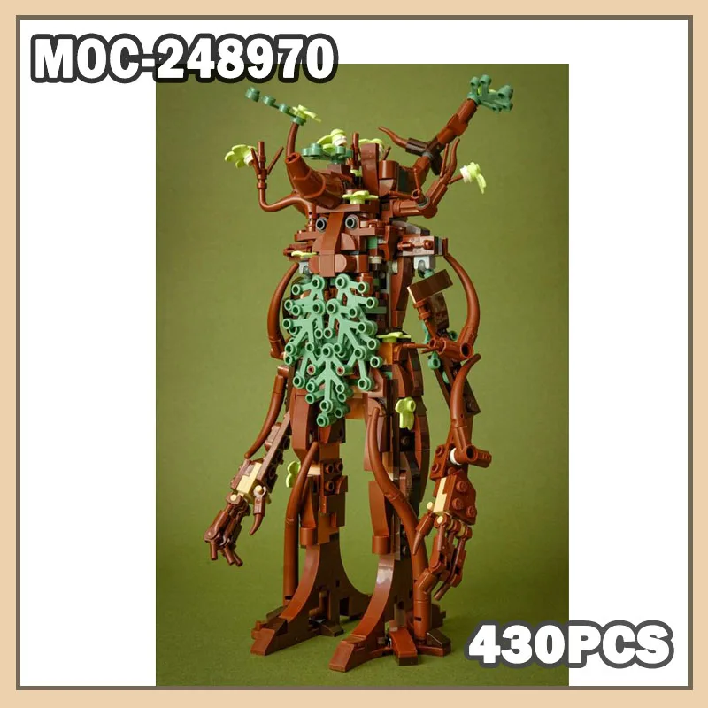 MOC-248970 Popular Figurines Accessory Treebeard the Ent Building Block Particle Assembly Gift Set 430PCS Model Brick
MOC-248970 Popular Figurines Accessory Treebeard the Ent Building Block Particle Assembly Gift Set 430PCS Model Brick