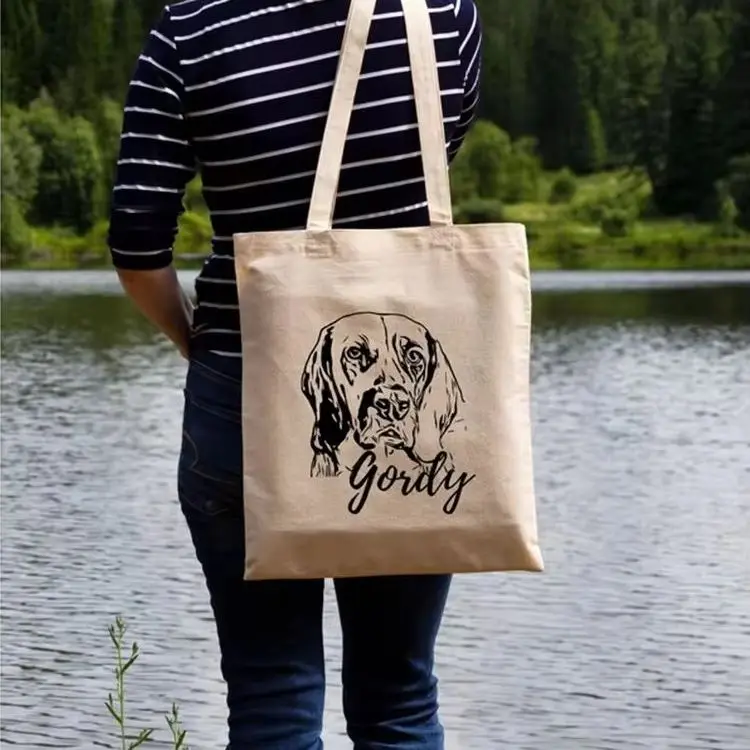 Canvas Tote Bag Personalized Custom Cotton Shoulder Bag Dog Portrait Art Print Daily Use Travel Shopping Bag Pet Lover Gift
Canvas Tote Bag Personalized Custom Cotton Shoulder Bag Dog Portrait Art Print Daily Use Travel Shopping Bag Pet Lover Gift