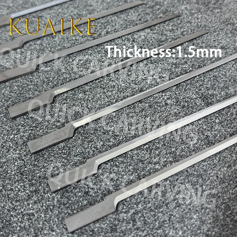 10PCS Tungsten Carbide Vibrating Blade Lengthening Thicken Foam EVA Cutting Blade 1.5mm for JWEI IECHO EMMA AOL ATOM
10PCS Tungsten Carbide Vibrating Blade Lengthening Thicken Foam EVA Cutting Blade 1.5mm for JWEI IECHO EMMA AOL ATOM